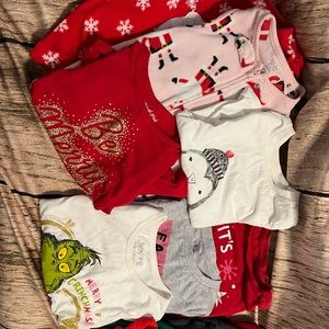 Toddler Girls Christmas Lot 3T